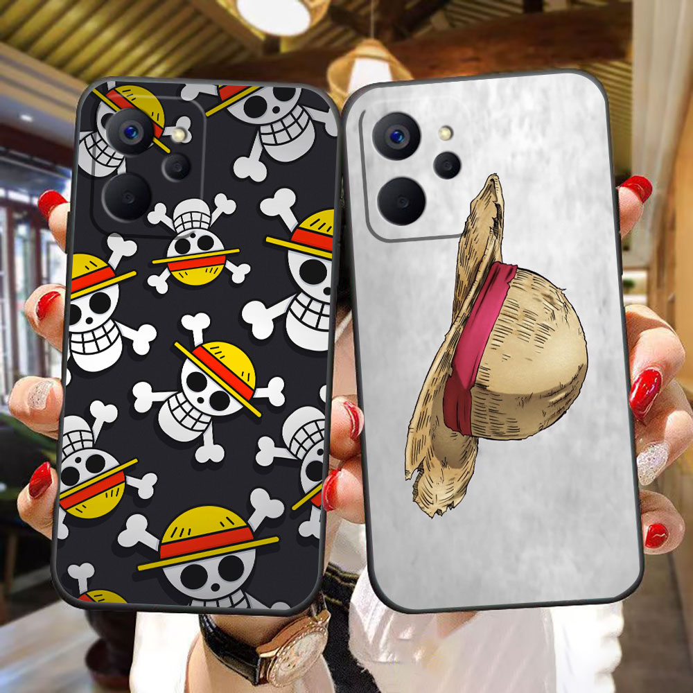 Realme Gt 6 - Satu Casing Ponsel Topi Jerami Luffy