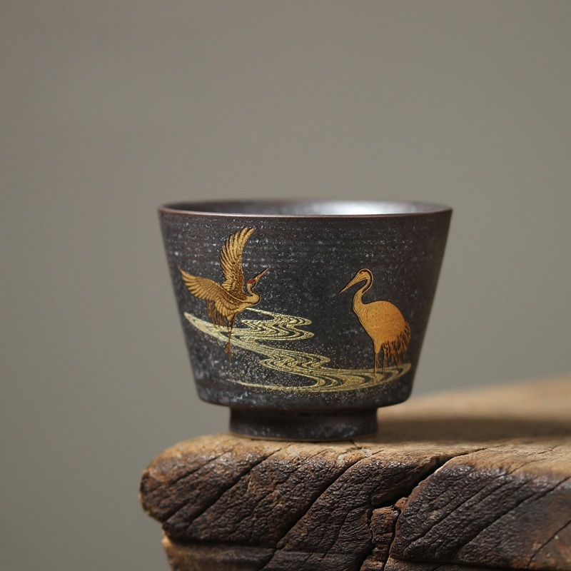 Handmade Ceramic Mug - 100ML Cangkir Teh Derek Jepang Buatan