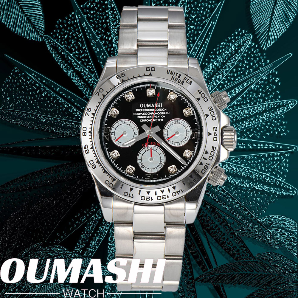 Luxury Zone - Jam Tangan Mewah VK63 39.3mm Quartz
