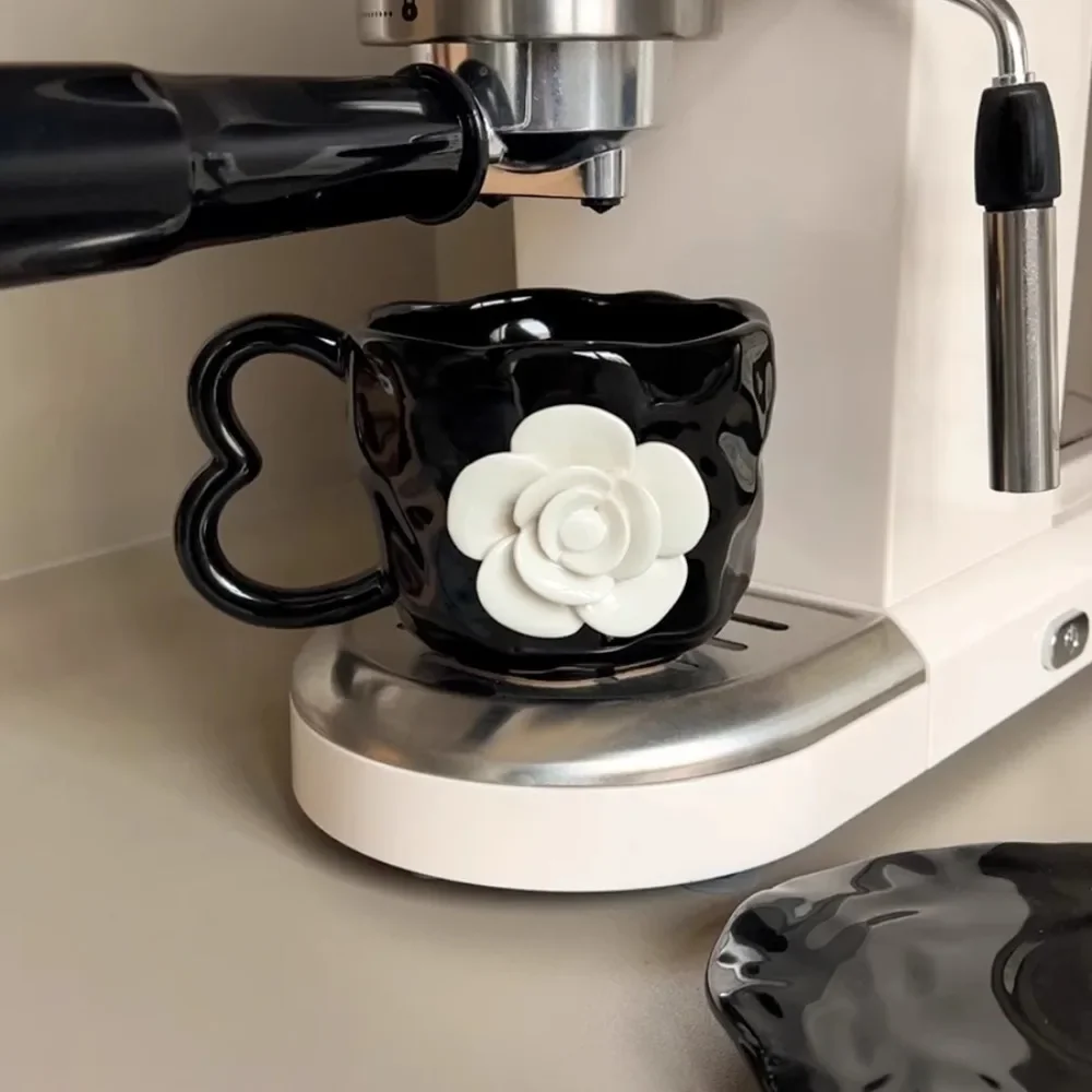 Handmade Ceramic Mug - Livetai Set Cangkir dan Piring Kopi