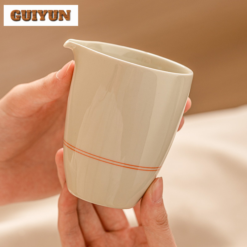 175ml ditarik tangan garis gan - Handmade Ceramic Mug ulasan dan harga