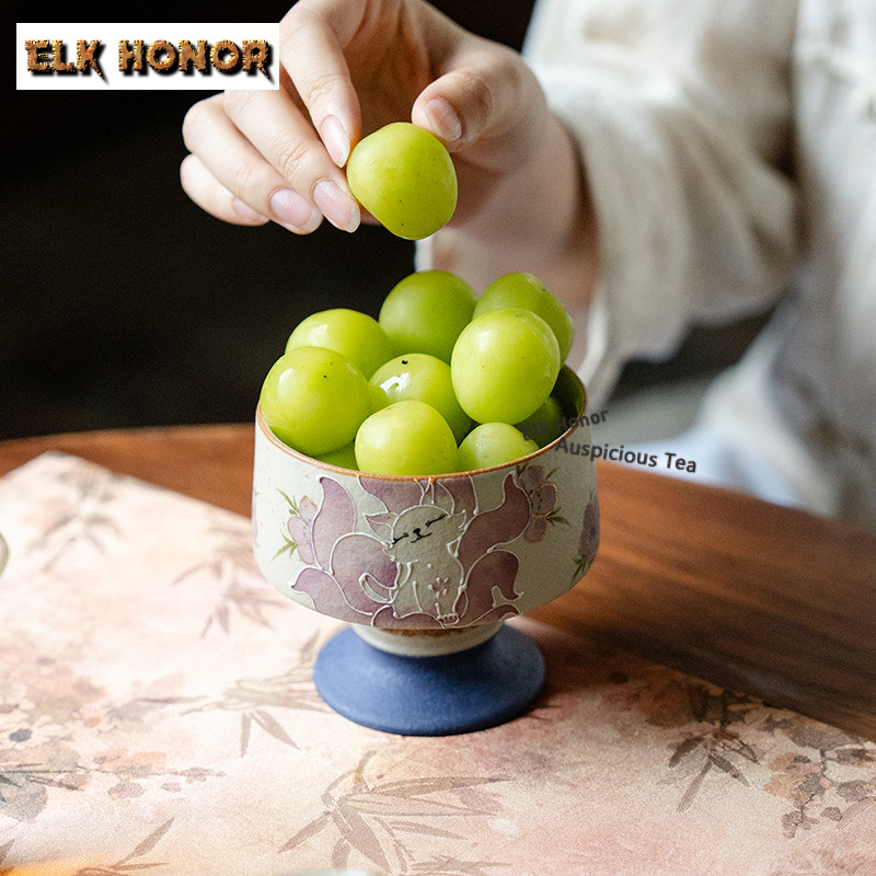Cangkir Teh 210ml Lukisan Tang - Handmade Ceramic Mug ulasan dan harga