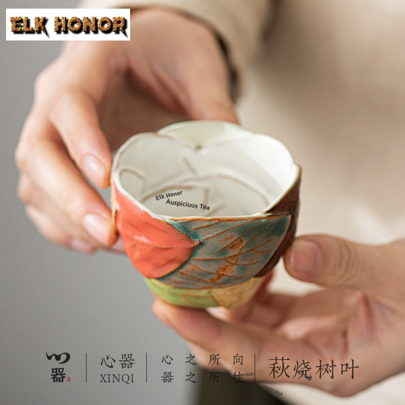 110ml Cangkir Teh Tanah Liat B - Handmade Ceramic Mug ulasan dan harga