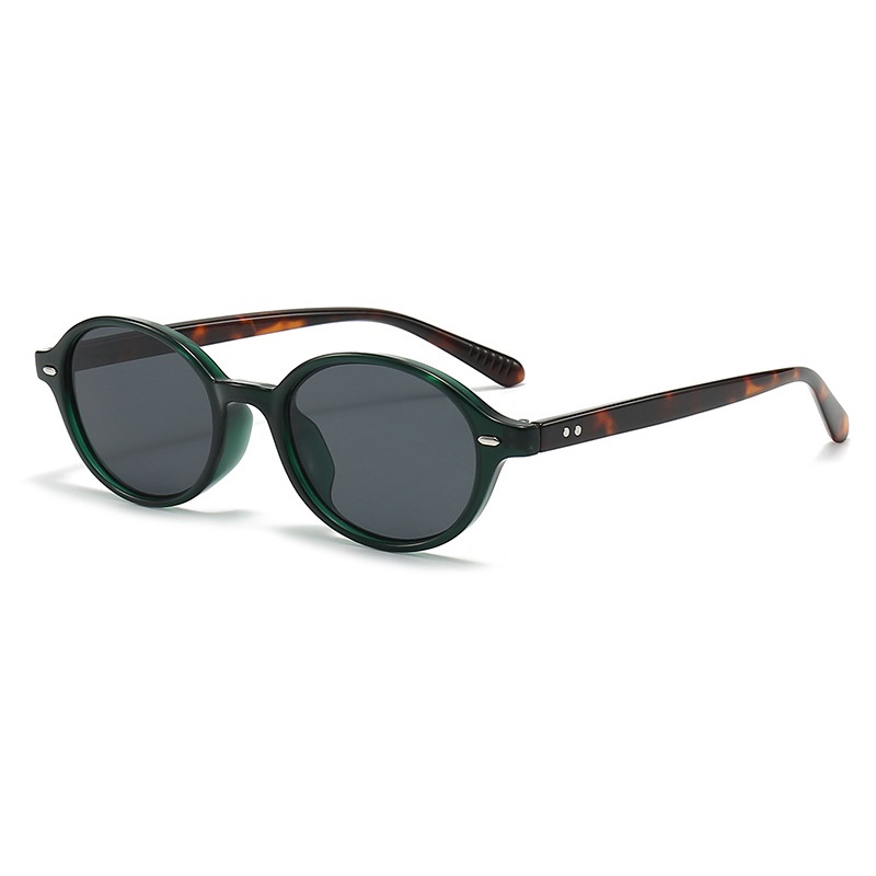 Kacamata Hitam Oval Kecil Retr - Luxury Zone ulasan dan harga