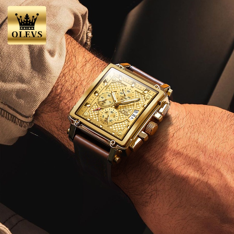 Jam Tangan Pria Merek OLEVS Ta - Luxury Zone ulasan dan harga