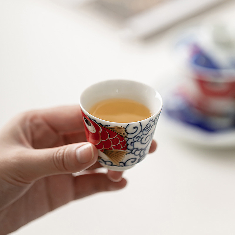 1 Buah Cangkir Teh Porselen An - Handmade Ceramic Mug ulasan dan harga